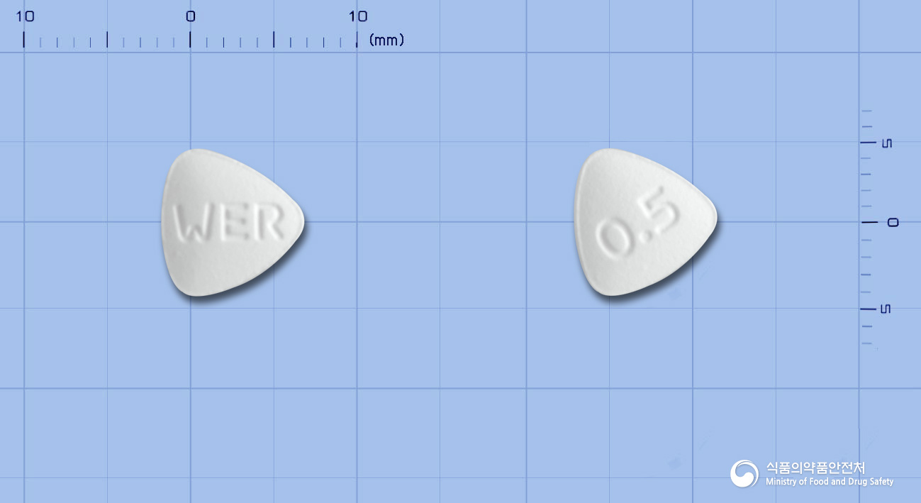 엔테비르정0.5mg(엔테카비르) 제품 이미지