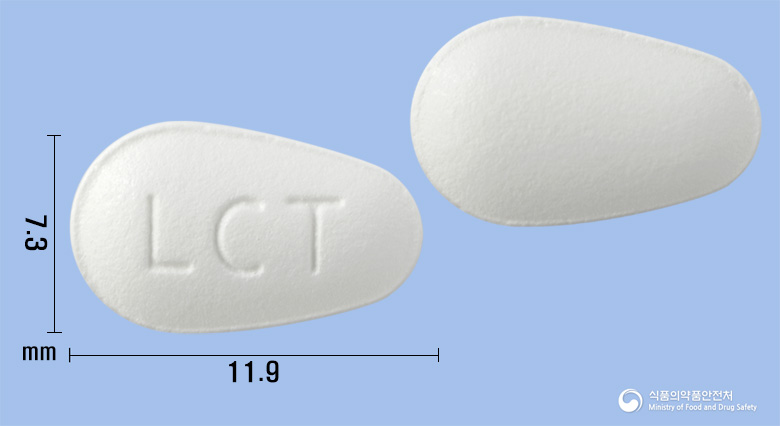 로사카탄정100mg(로사르탄칼륨) 제품 이미지