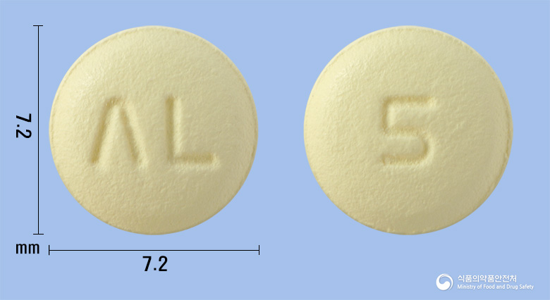 솔페락정5mg(솔리페나신숙신산염) 제품 이미지