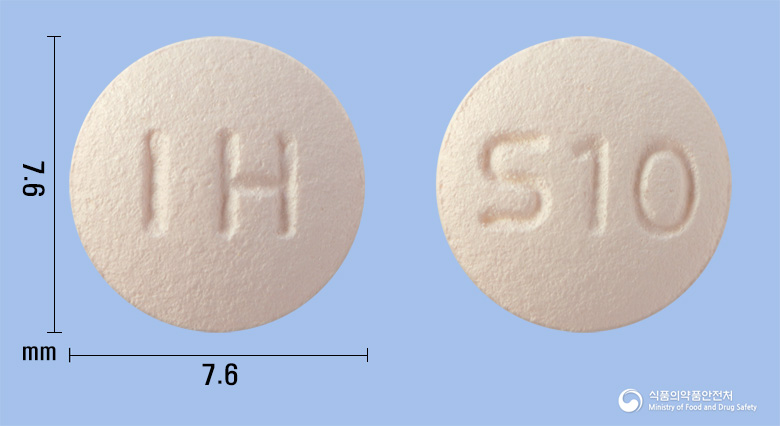 솔리프정10mg(솔리페나신숙신산염) 제품 이미지