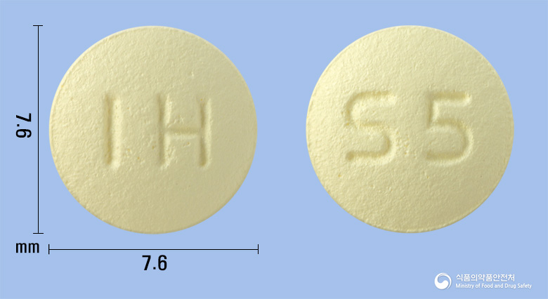 솔리프정5mg(솔리페나신숙신산염) 제품 이미지