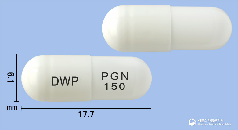 리카뉴로캡슐150mg(프레가발린) 제품 이미지