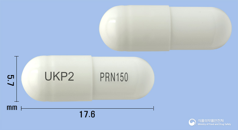 넬슨프레가발린캡슐150mg(프레가발린) 제품 이미지