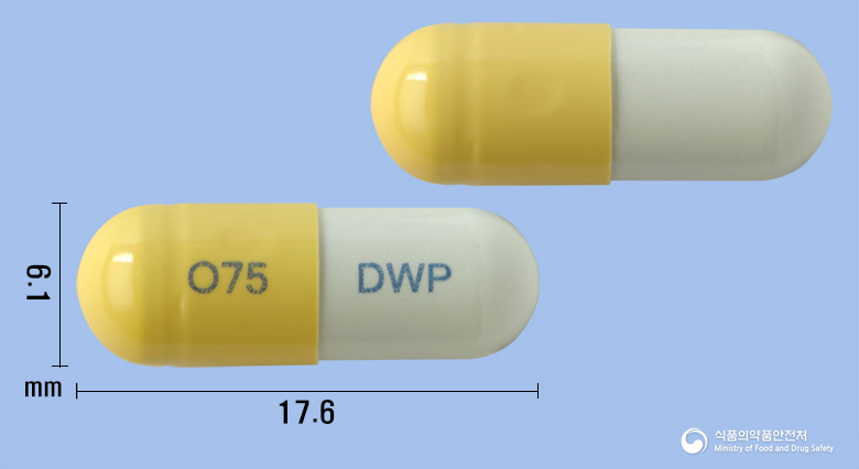 오셀타원캡슐75mg(오셀타미비르인산염) 제품 이미지