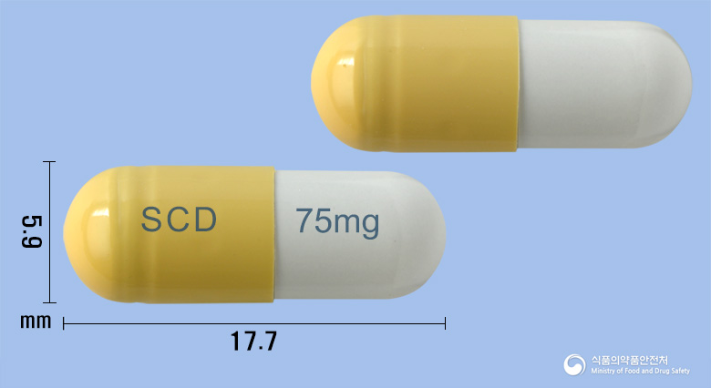 타미르캡슐75mg(오셀타미비르인산염) 제품 이미지