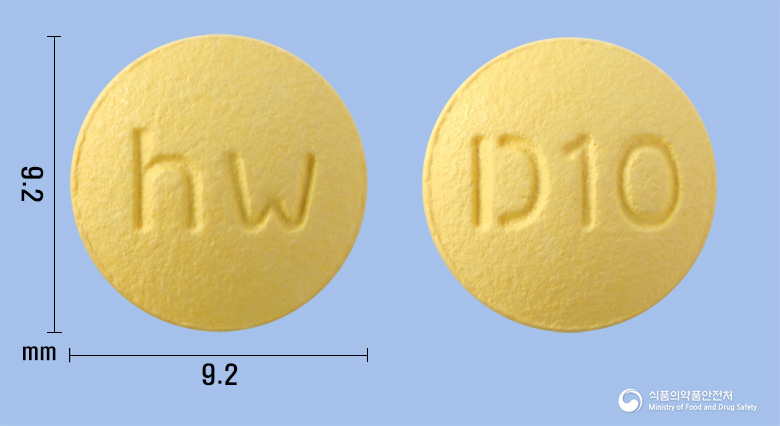 도네진정10mg(도네페질염산염수화물) 제품 이미지