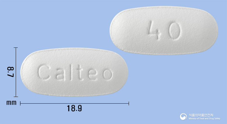칼테오-40정(Calteo-40Tablets) 제품 이미지