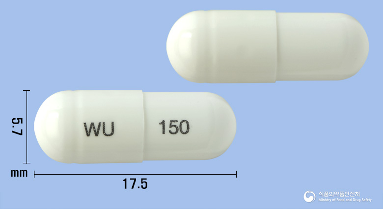 레가바캡슐150mg(프레가발린) 제품 이미지