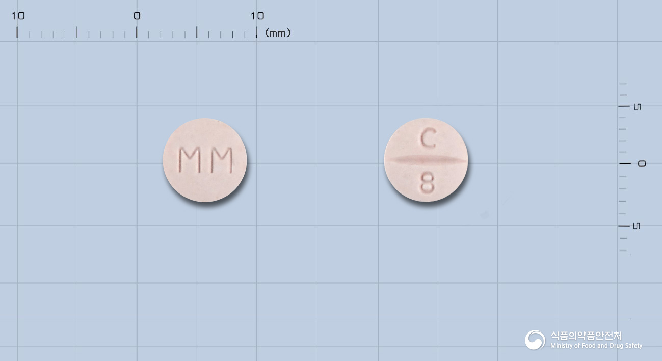 칸데산정8mg(칸데사르탄실렉세틸) 제품 이미지