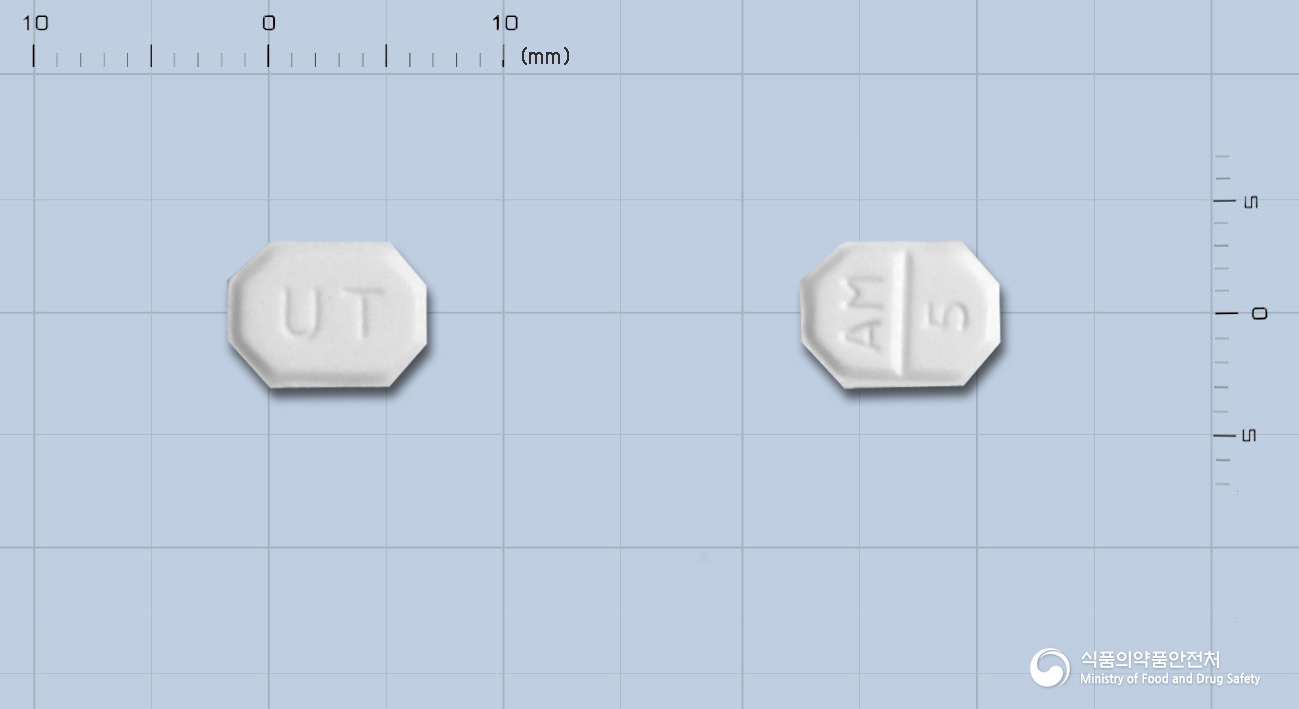 유나스크정5mg(암로디핀베실산염) 제품 이미지
