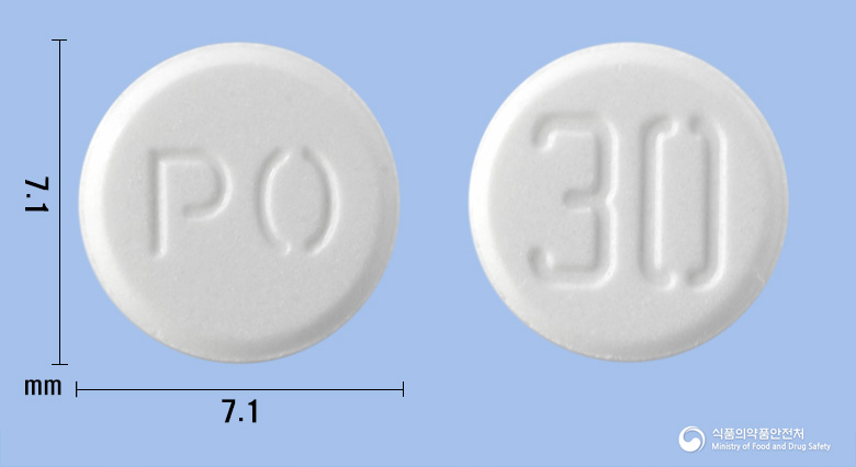 피오리돈정30mg(피오글리타존염산염) 제품 이미지