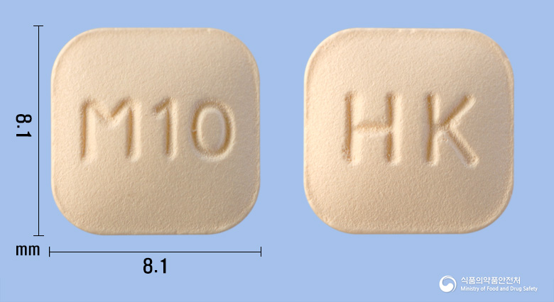 몬테루크정10mg(몬테루카스트나트륨) 제품 이미지