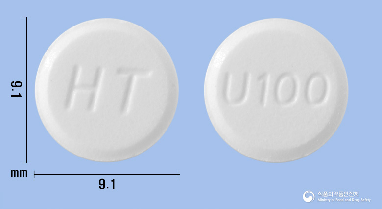우루리버정100mg(우르소데옥시콜산) 제품 이미지