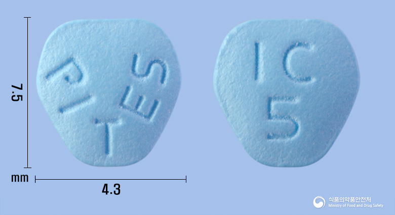 피테스정5mg(피나스테리드) 제품 이미지