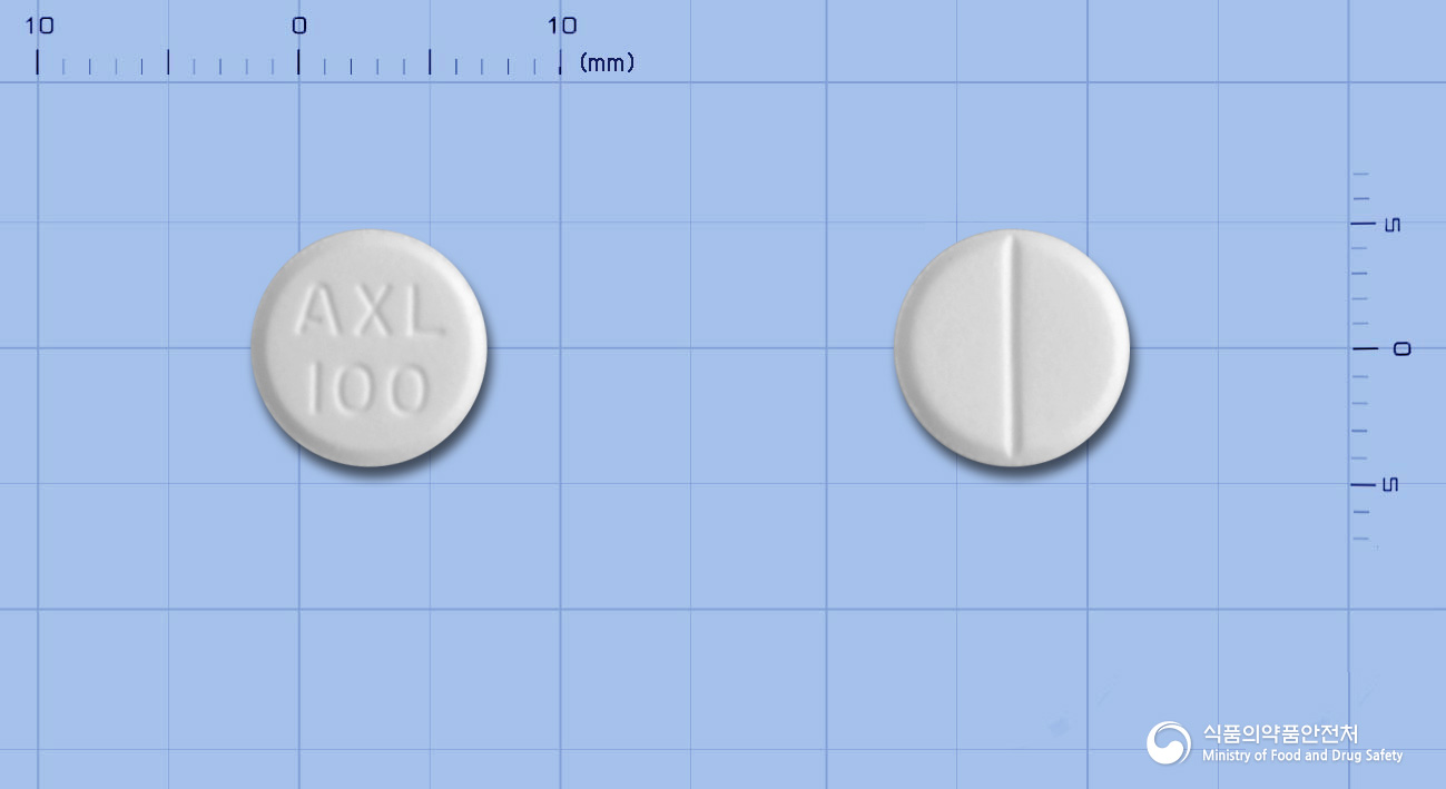 아칸솔정100mg(아미설프리드) 제품 이미지