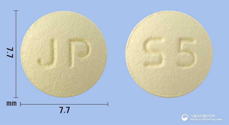 솔토니신정5mg(솔리페나신숙신산염) 제품 이미지