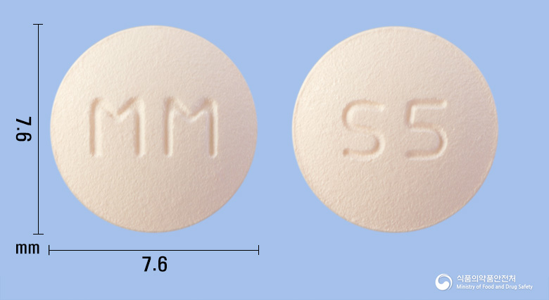 솔리케어정5mg(솔리페나신숙신산염) 제품 이미지