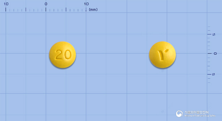 라베트라정20mg(라베프라졸나트륨) 제품 이미지