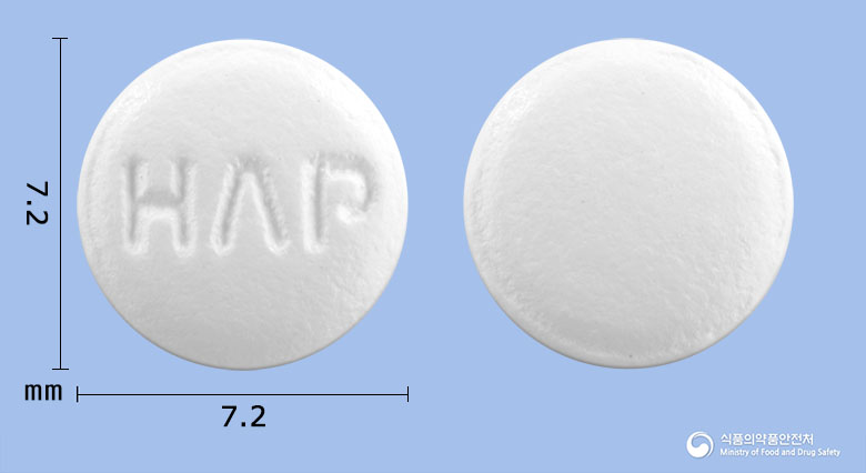 휴텍스아스피린장용정100mg(아스피린) 제품 이미지