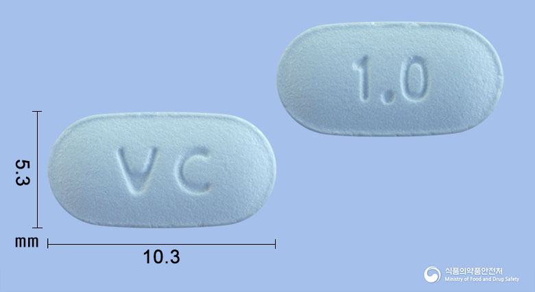 니코브렉정1mg(바레니클린살리실산염) 제품 이미지