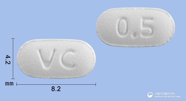 니코브렉정0.5mg(바레니클린살리실산염) 제품 이미지