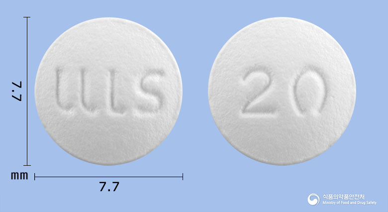 아트로드정20mg(아토르바스타틴칼슘수화물) 제품 이미지