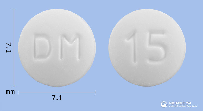 글리디아정15밀리그램(피오글리타존염산염) 제품 이미지
