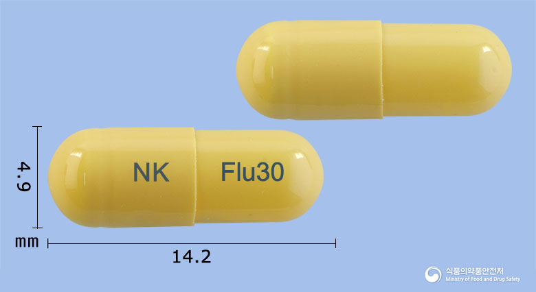 넥스플루캡슐30mg(오셀타미비르인산염) 제품 이미지
