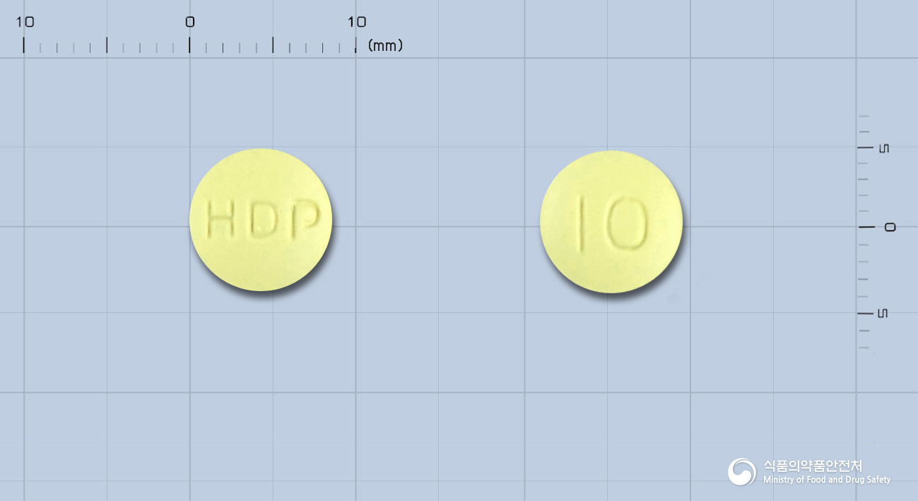 하이페질정10밀리그램(도네페질염산염수화물) 제품 이미지