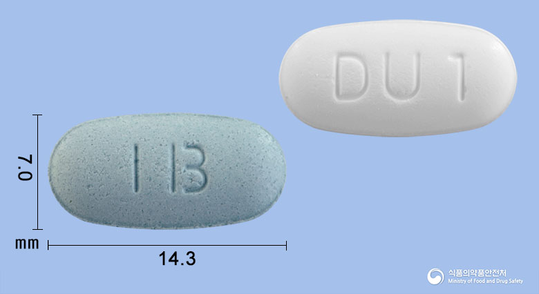 듀이스타정40/5mg 제품 이미지