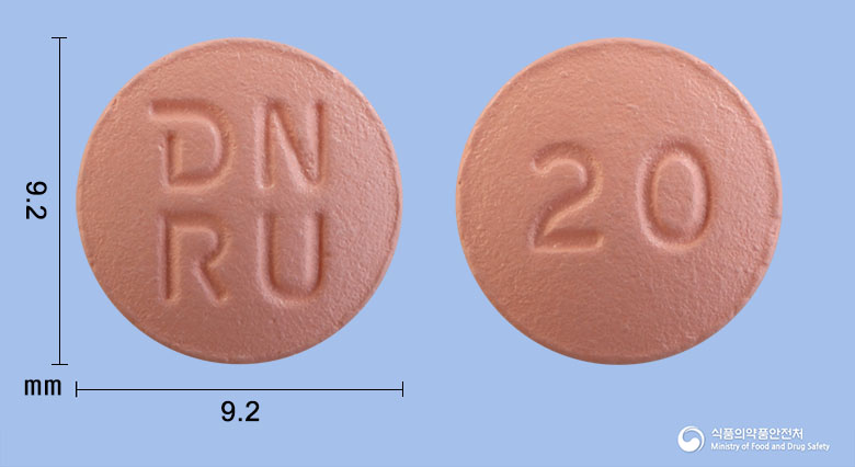 뉴스토정20mg(로수바스타틴칼슘) 제품 이미지