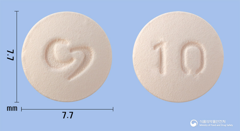 베시칼린정10mg(솔리페나신숙신산염) 제품 이미지