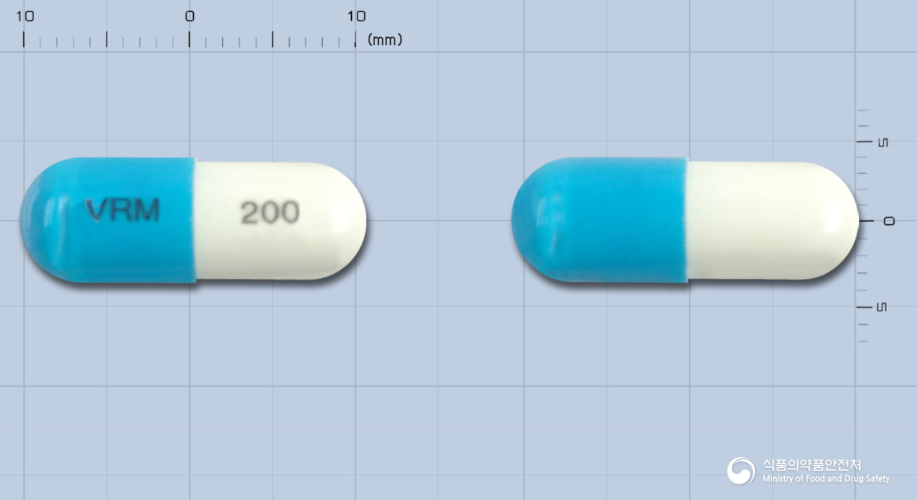 바이라미드캡슐200mg(리바비린)(수출명:일성리바비린캡슐200mg(리바비린)) 제품 이미지