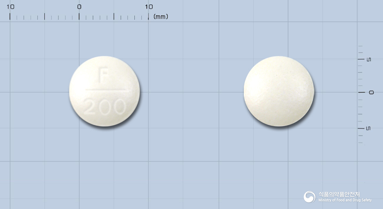 푸가신정(오플록사신)(수출용)(수출명:SP OFLOXACIN Tablets 200mg,SHINPOONG FUGACIN Tablets,SHINPOONG FUGACIN Film coated tablet) 제품 이미지