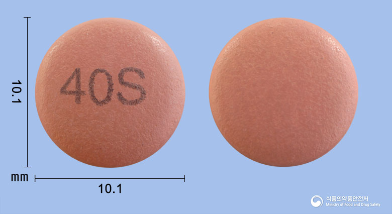 에스원엠프정40mg(에스오메프라졸마그네슘삼수화물) 제품 이미지
