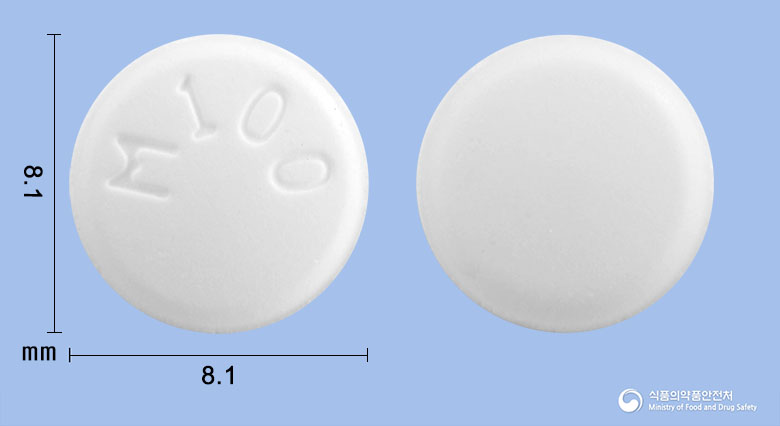 메부라틴정(트리메부틴말레산염)(수출명: MEBURATIN Tablet 100mg) 제품 이미지
