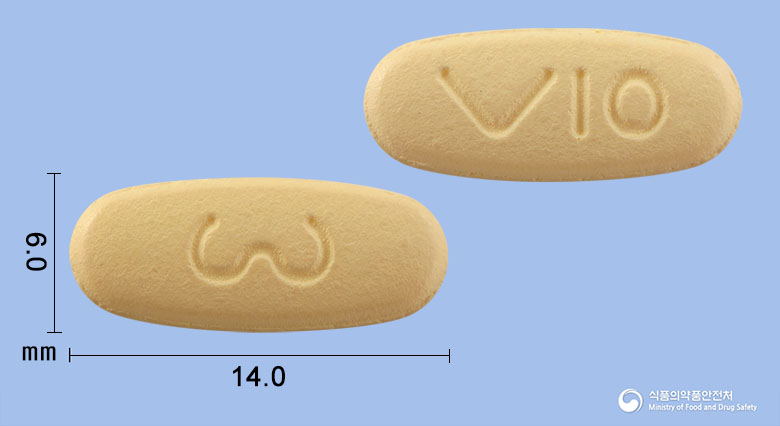 브이디핀정10/160mg 제품 이미지
