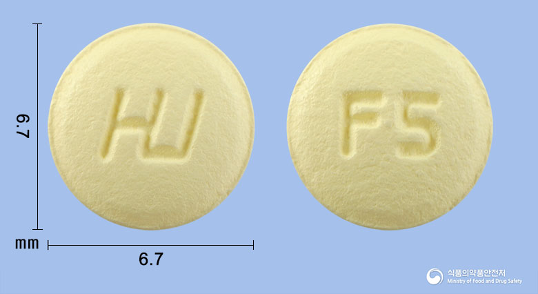 솔나신정5mg(솔리페나신숙신산염) 제품 이미지
