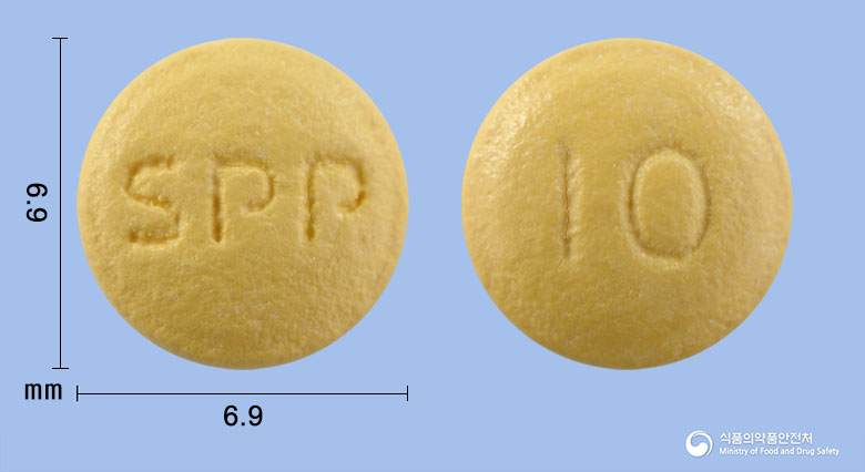 에스피씨라베정10mg(라베프라졸나트륨) 제품 이미지