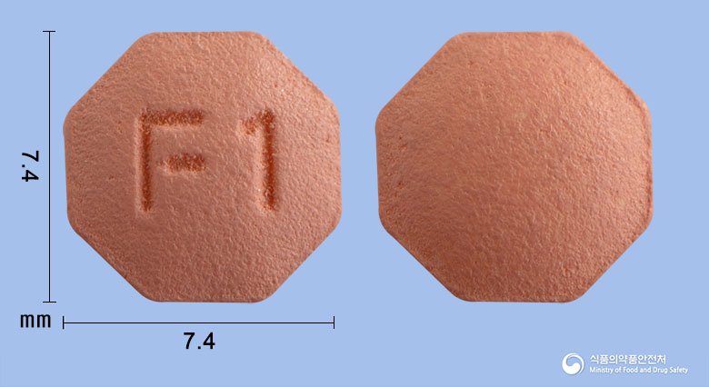 피나테크정1밀리그램(피나스테리드) 제품 이미지