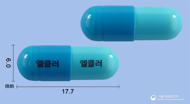 엘클러캡슐(세파클러수화물) 제품 이미지