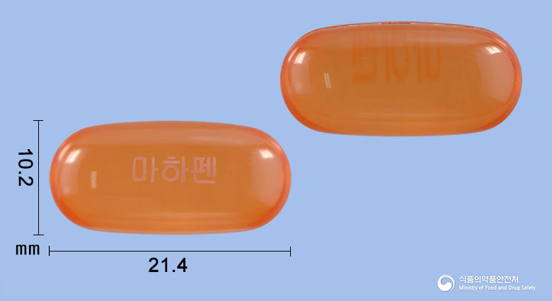 마하펜연질캡슐(아세트아미노펜) 제품 이미지