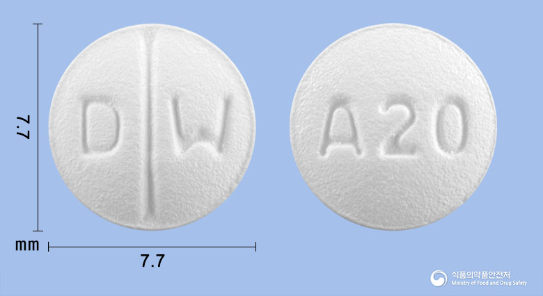 알레나온정20mg(에피나스틴염산염) 제품 이미지