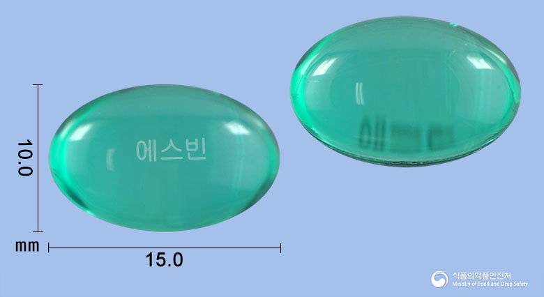 에스빈연질캡슐(덱시부프로펜) 제품 이미지