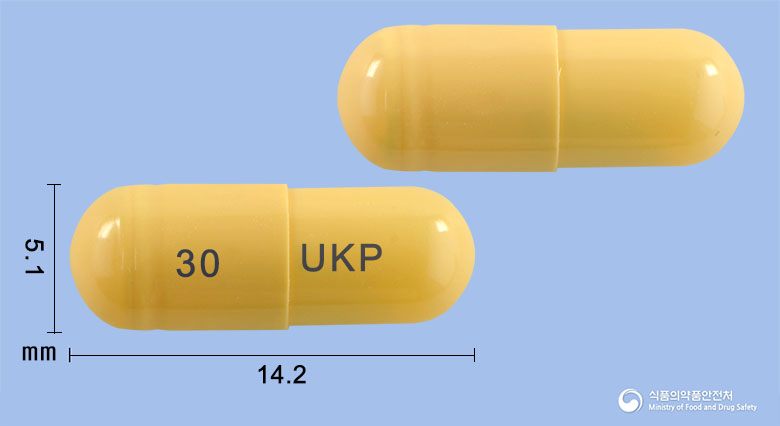 유니타미비르캡슐30mg(오셀타미비르인산염) 제품 이미지