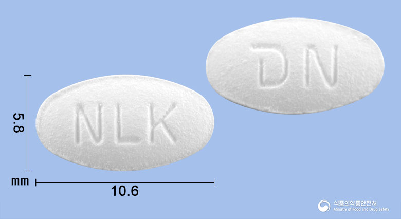 뉴로사탄정50mg(로사르탄칼륨) 제품 이미지