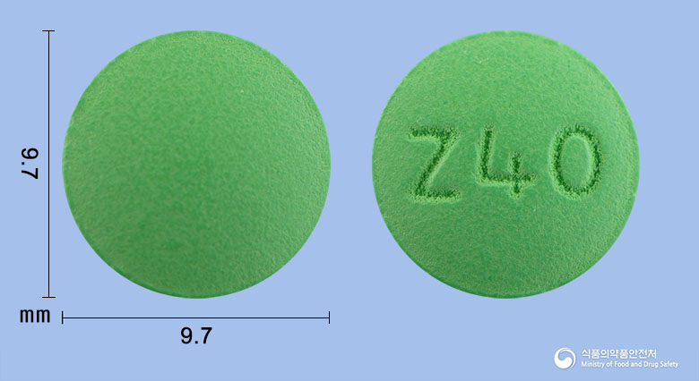 징카민정40mg(은행엽건조엑스)(수출명 : 징카프란정) 제품 이미지