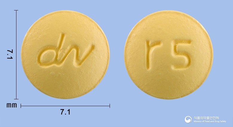 로바테롤정5mg(로수바스타틴칼슘) 제품 이미지