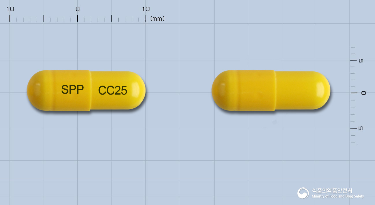 에스피씨세파클러캡슐250mg 제품 이미지