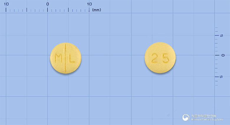 토파씬정25밀리그램(토피라메이트) 제품 이미지